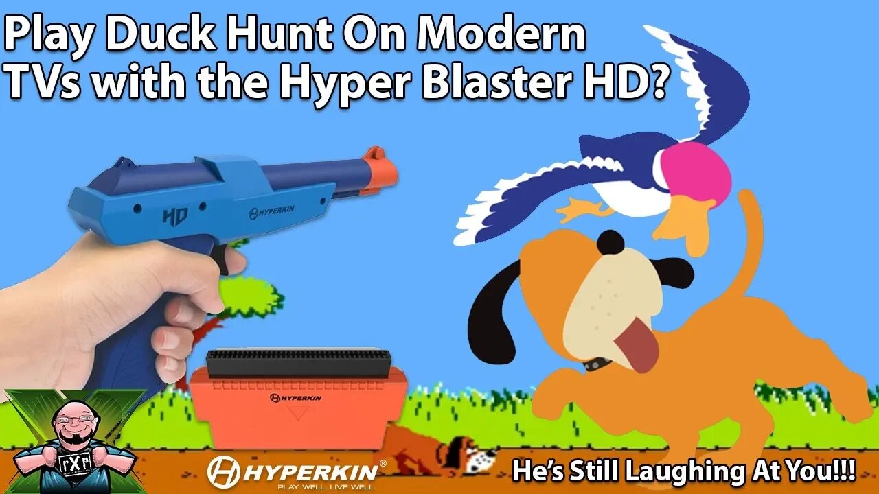 Does This Play Duck Hunt on Flat Panel TVs? Should You Buy the Hyperkin Hyper Blaster HD Light Gun