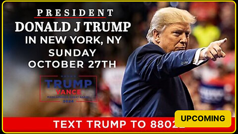 LIVE: President Trump in New York, NY