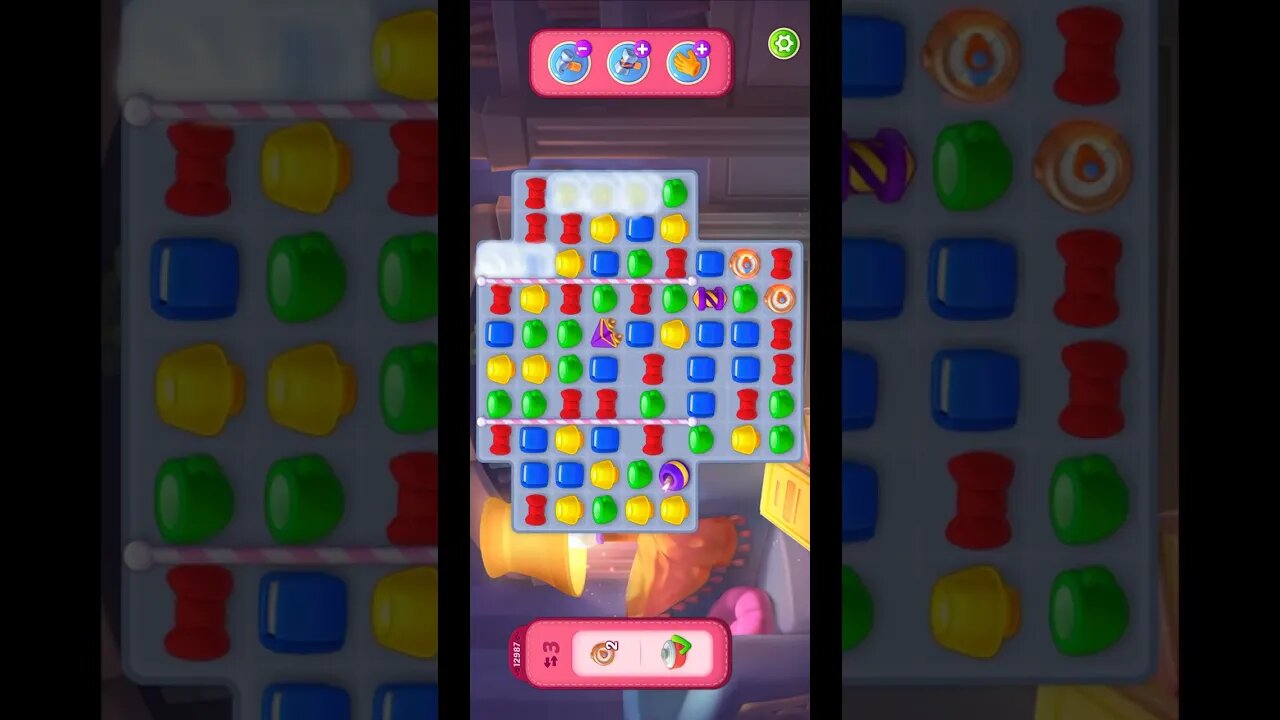 Shorts Playrix Homescapes Gameplay Walkthrough Level 12987-040