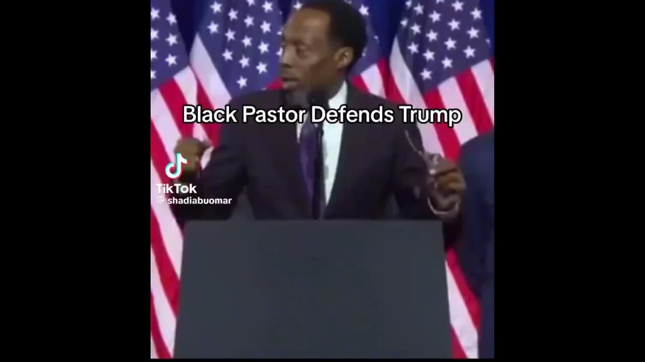 Black Pastor Defends Trump.