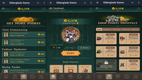 ElderGlade Airdrop | Play And Earn Now | Buy & Upgrade Cards To Make More Profit | Telegram Airdrop