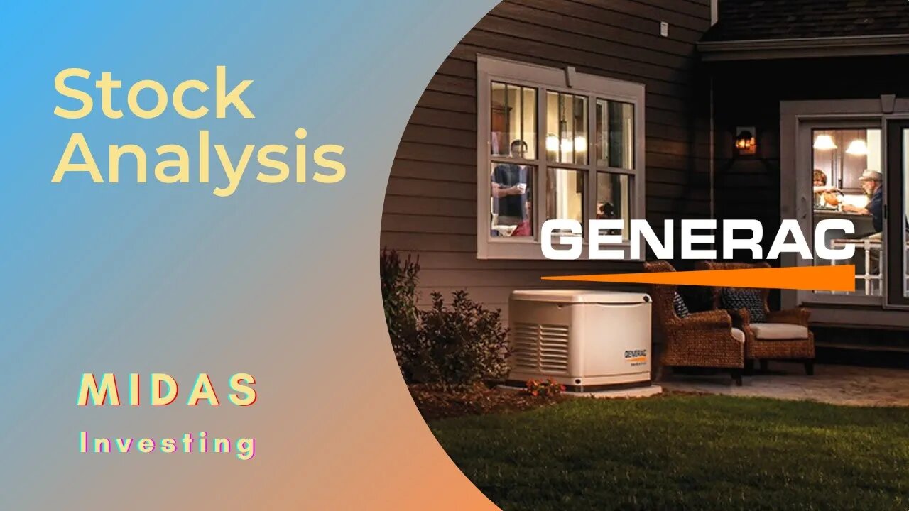 Generac Holdings - Stock Analysis - $GNRC