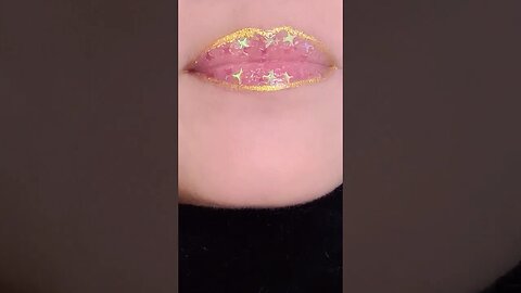 Glitter Bling Lip Art Compilation Tutorial #shorts #shorts #viral #shortvideo #lipswatches #grwm