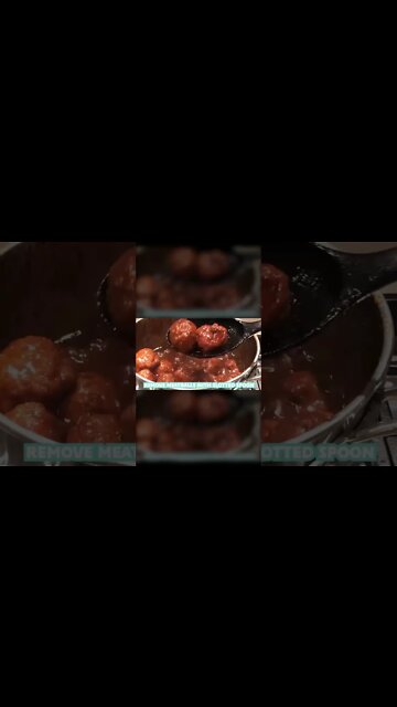 Cocktail Meatball Pizza | WEIRD PIZZA #shorts