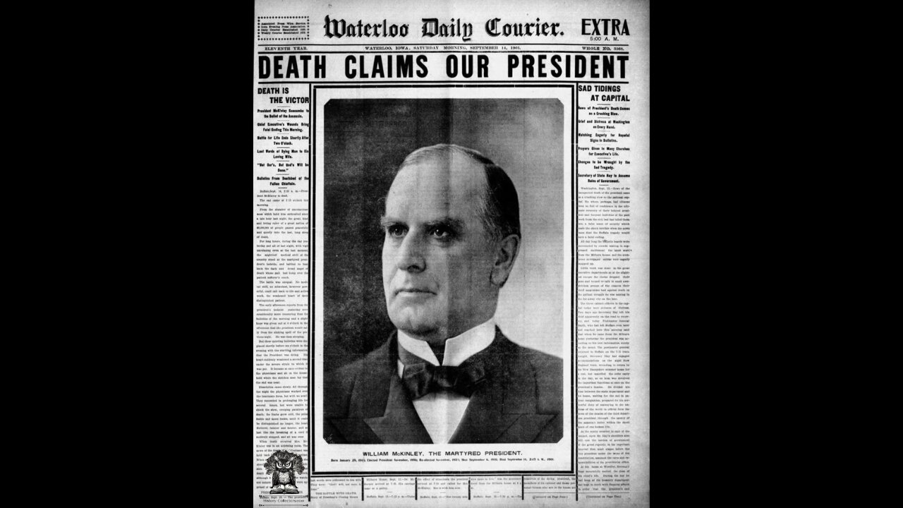 #OnThisDate September 14, 1901 - McKinley's Final Days