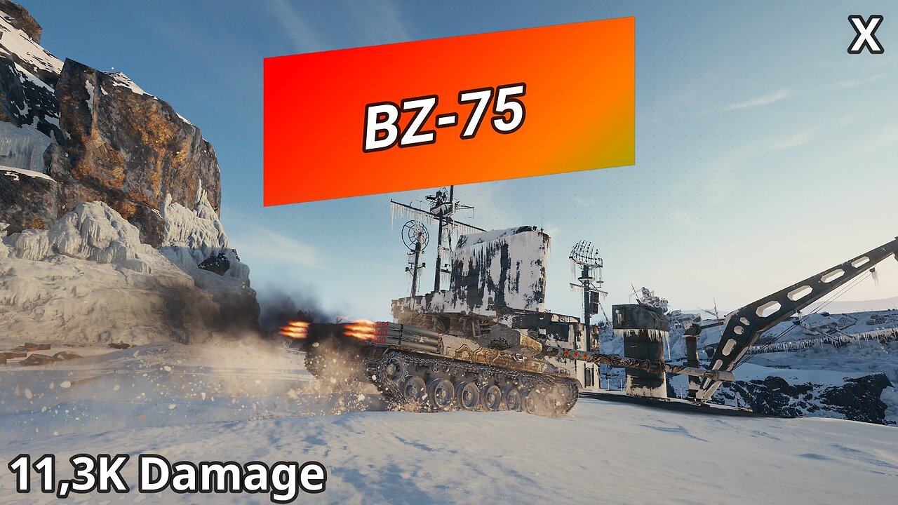 BZ-75 (11,3K Damage) | World of Tanks