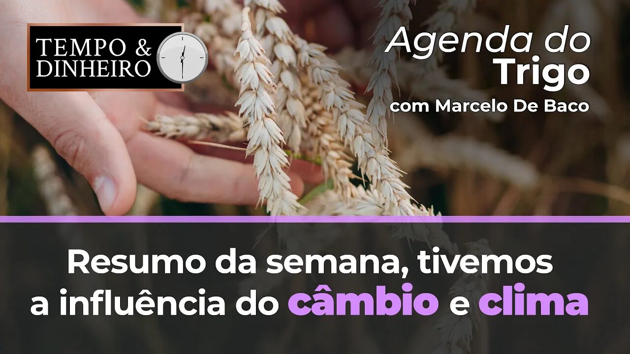 No resumo da semana tivemos a influência do câmbio e clima, agora o relatório do USDA.