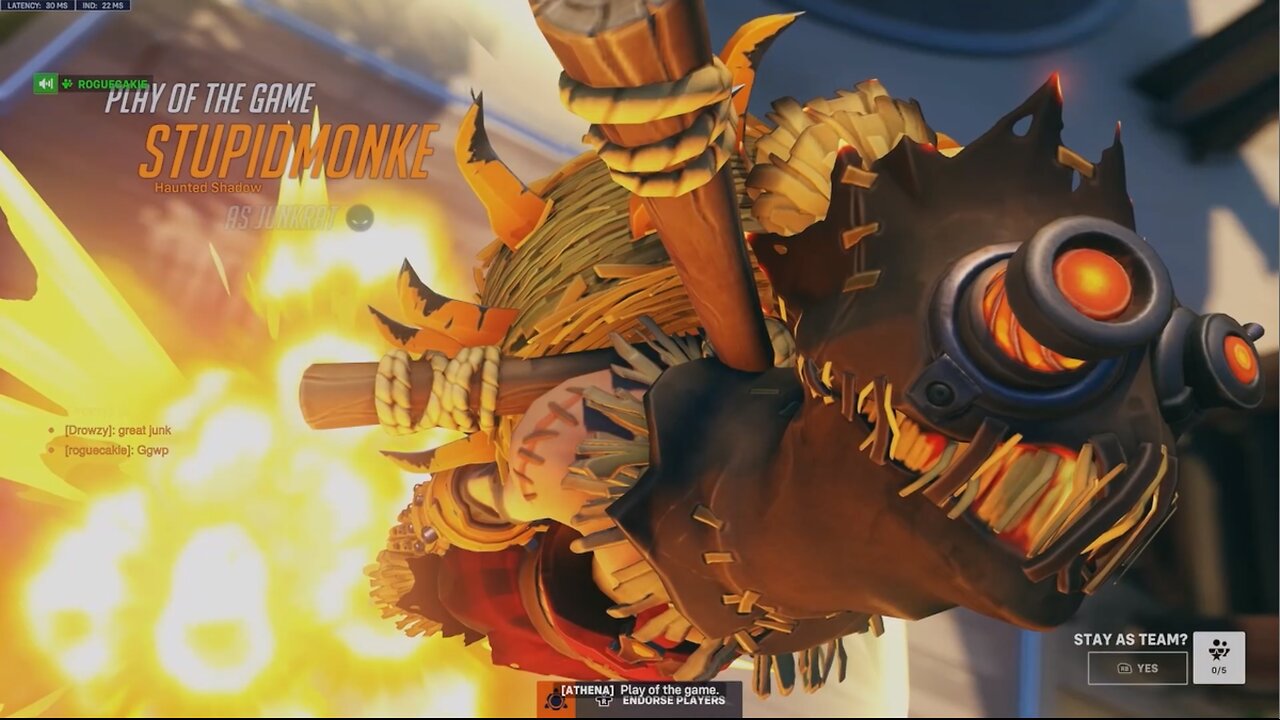 I had the POTG in the first round, I swear it should have been mine.