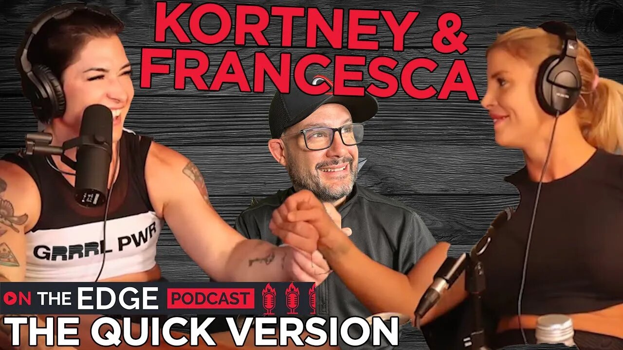 Slap Fighters Kortney & Francesca...The Abridged Podcast!