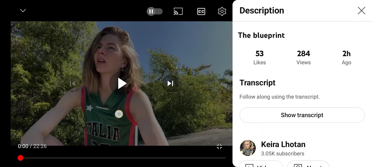 she's got the blueprint y'all