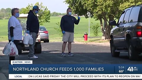 Northland church to feed up to 1,000 families