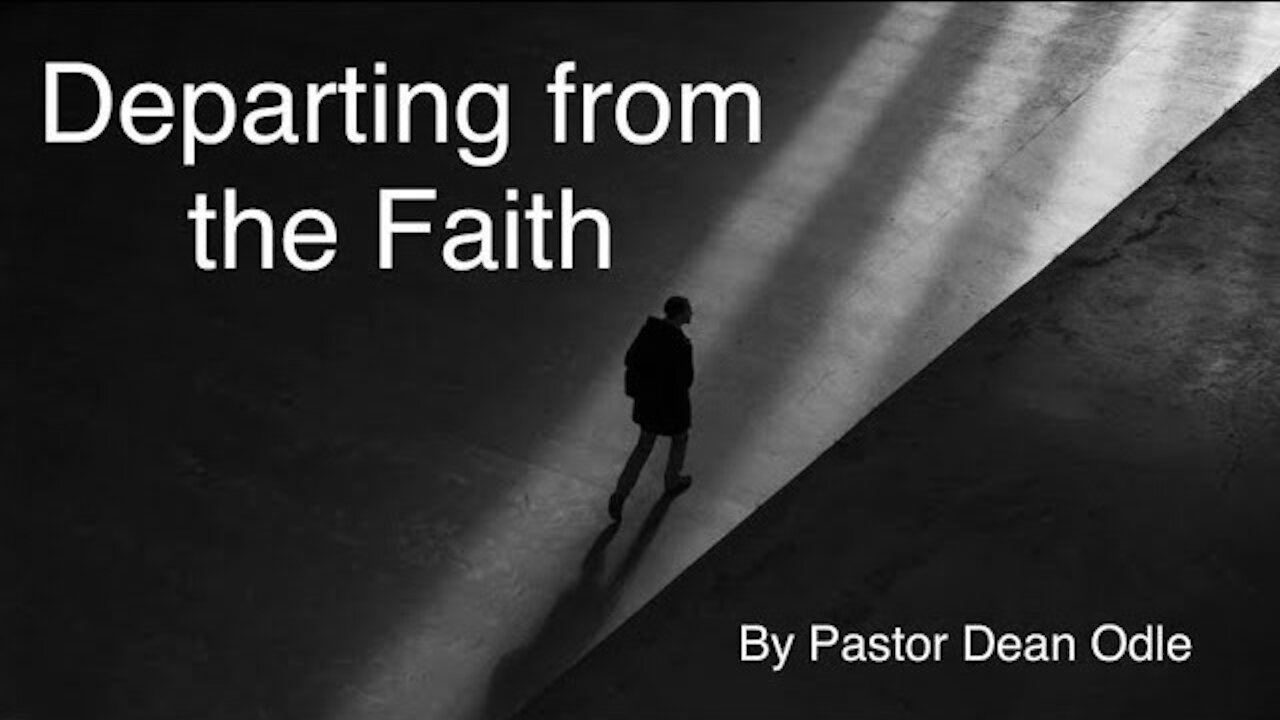 Departing from the Faith