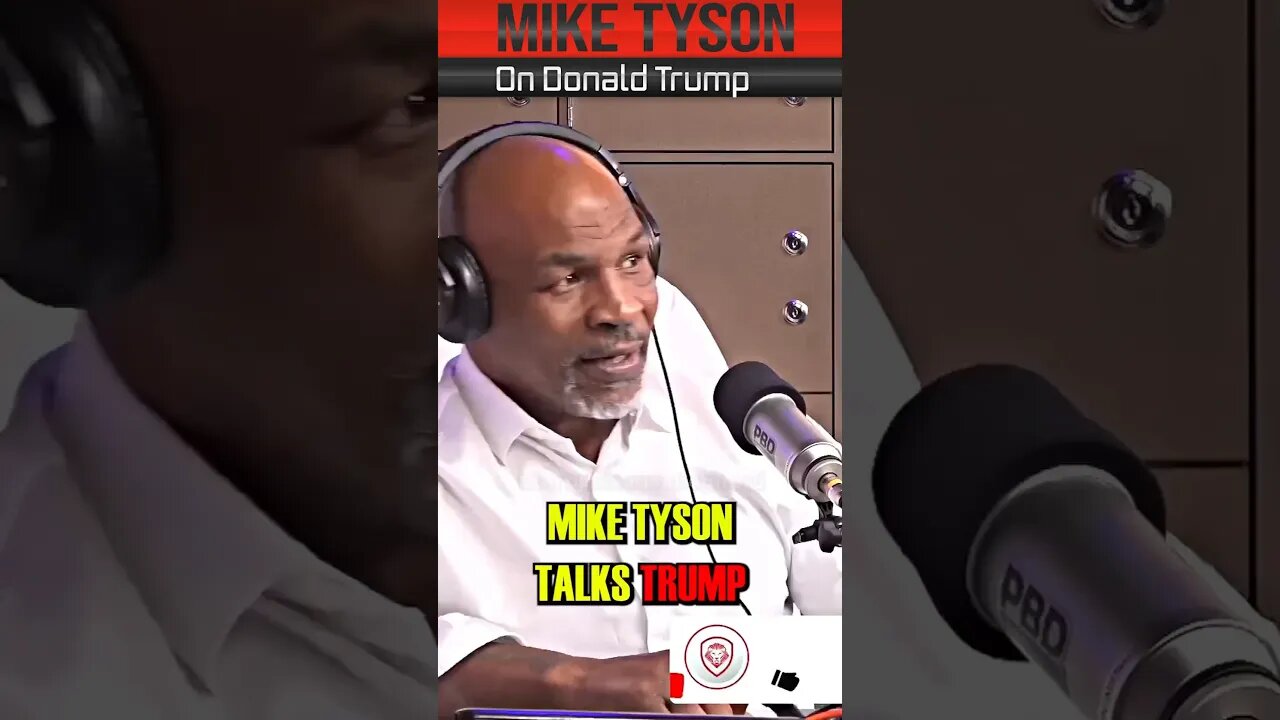 Mike Tyson on Donald Trump #shorts #miketyson #donaldtrump #boxing