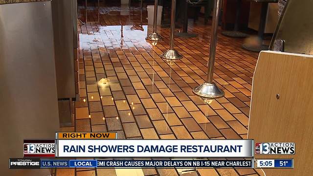 Restaurant closes after winter storm soaking