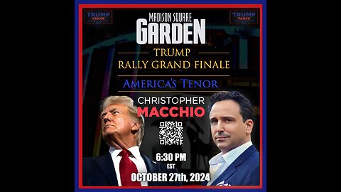 10-27-2024; Live watch MSG Trump Rally.