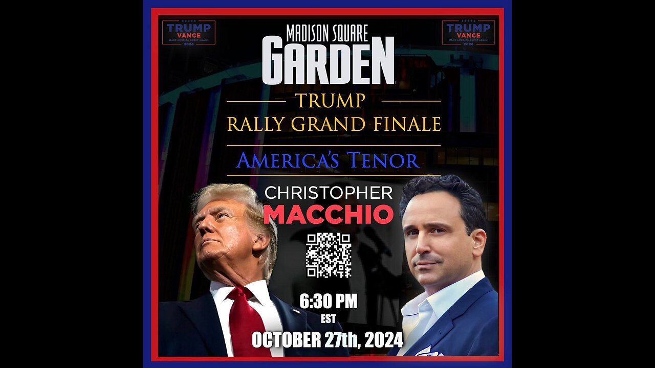 10-27-2024; Live watch MSG Trump Rally.