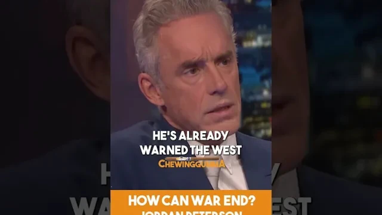 How to end war - Jordan Petersen Version