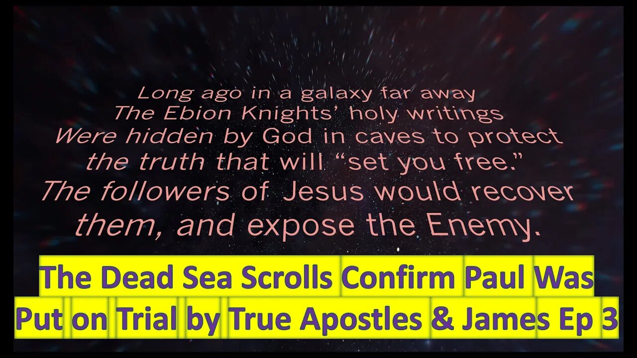 #3.1 Ebion & DSS: Ebion in Trial Make Findings on Paul's Parents. Paul's Belongs to Herodian family