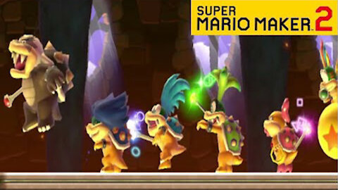 SUPER MARIO MAKER 2-Challenge various bosses