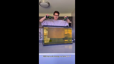 100 liters of energy vs Wally