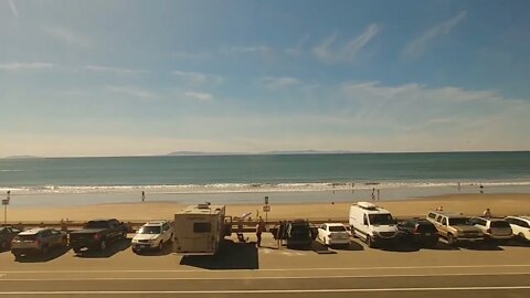 View of the Channel Islands from the Amtrak Coast Starlight