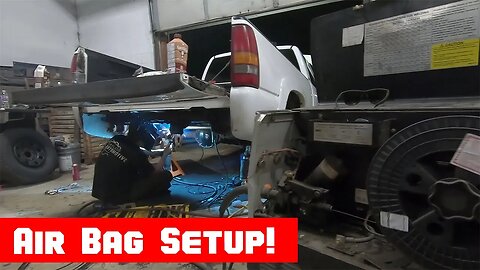 4 Link Air Bag Setup For TURBO Silverado Build!