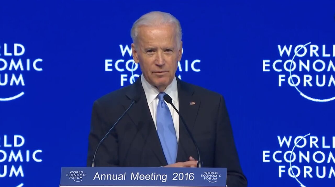 Klaus Schwab | Biden Delivers Keynote On "Mastering the Fourth Industrial Revolution"
