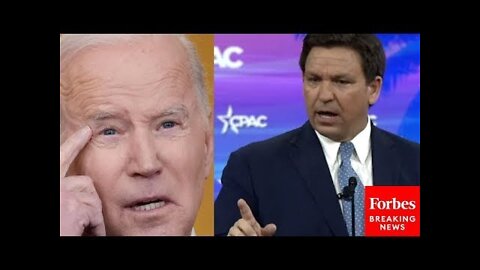 'You Have An American President That Is Weak': Ron DeSantis Laces Into Biden