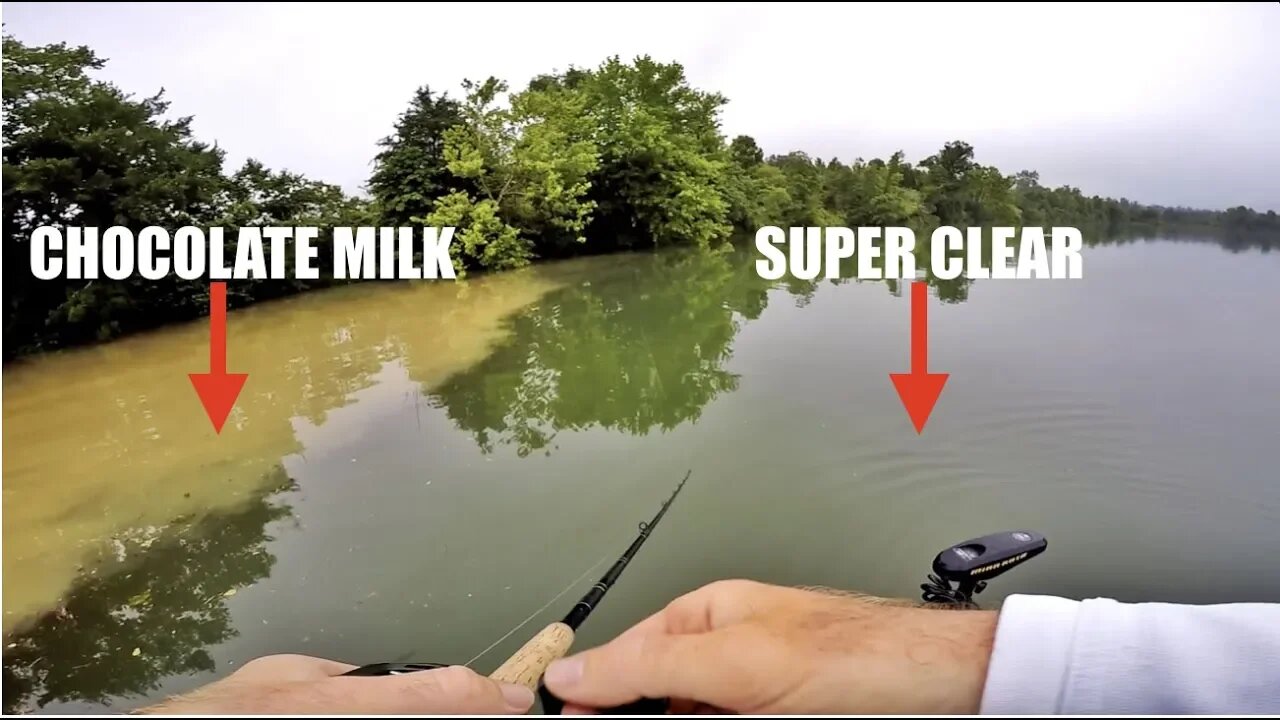 I've NEVER Seen Anything Like This - CRAZY Water Conditions While Fishing