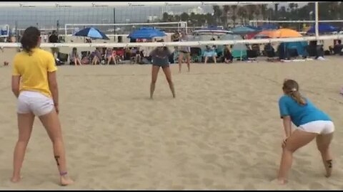 Women's Beach Volleyball Nicole Lucille Lilah Kayley 02