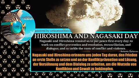 Die Atombombenabwürfe auf Hiroshima und Nagasaki, am 06. und 09. August 1945