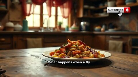 What happens when a Fly lands on your food 🤔