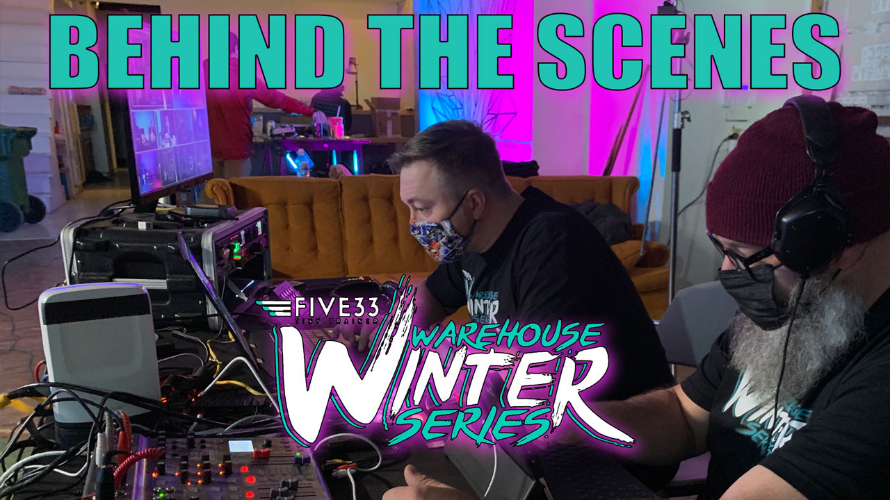 Behind the Scenes - FIVE33 Winter Warehouse Series Race #1