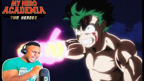My Hero Academia Two Heroes Movie REACTION!