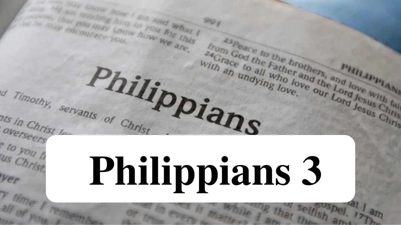 Philippians 3