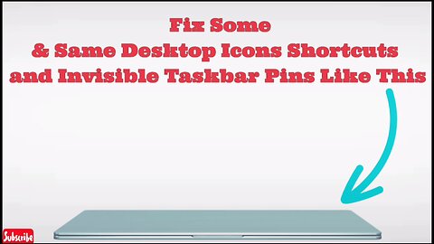 🤩🔥🔧Resolve Desktop Shortcut Issues and Taskbar Pin Problems on Win 10 | blank taskbar windows 11💻 🤩