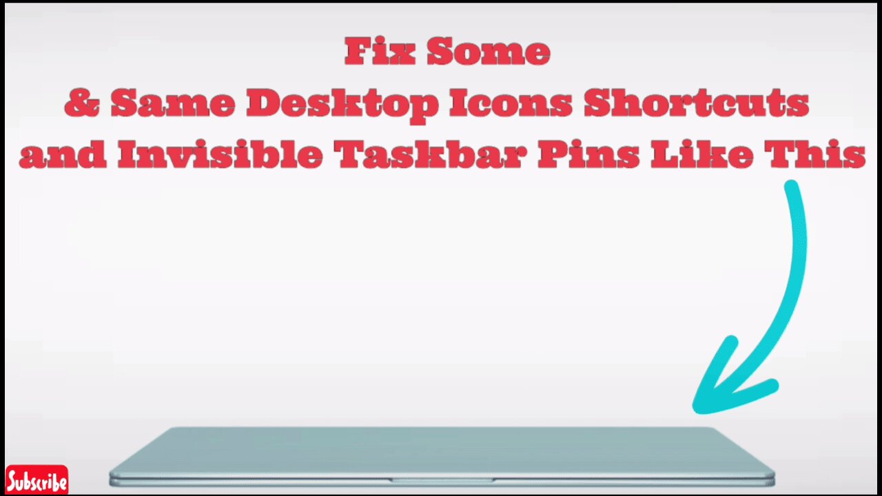 🤩🔥🔧Resolve Desktop Shortcut Issues and Taskbar Pin Problems on Win 10 | blank taskbar windows 11💻 🤩