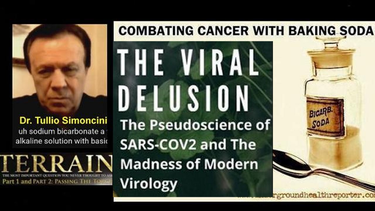 Dr Tullio Simoncini: Cure Cancer with Baking Soda Sodium Bicarbonate! [Apr 8, 2020]