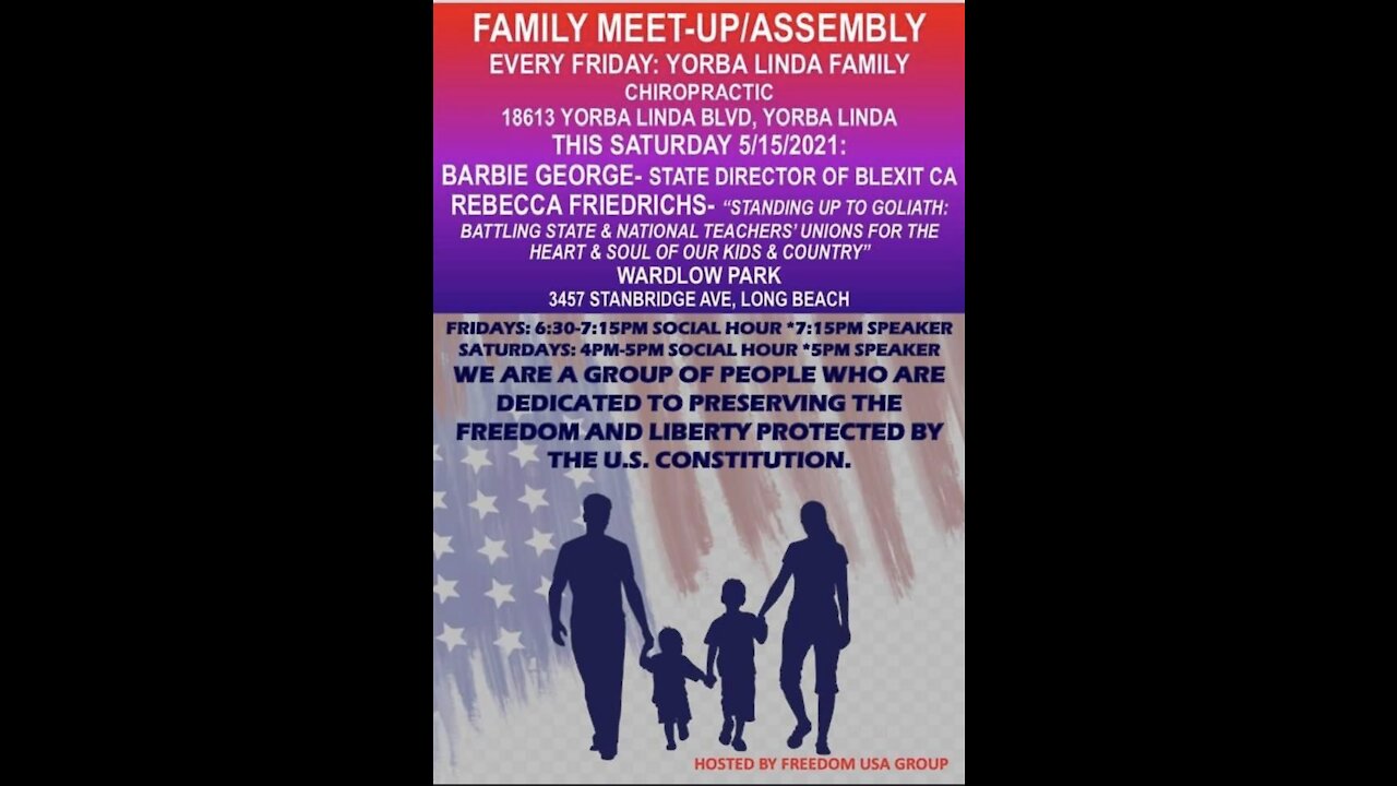Long Beach, CA Freedom USA Group: Barbie George & Rebecca Friedrichs
