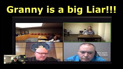 This Granny Lies To The Judge. I disagree with the judge on this one.