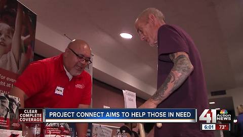 Public health fair helps homeless man get fresh start