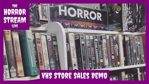 VHS Store Sales Demo – Horror Hot Properties (1987) [Demolition Kitchen Video]