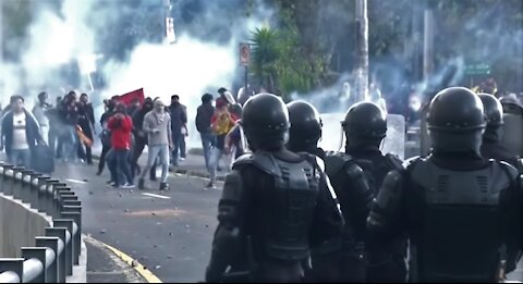 MARTES 26 DE OCTUBRE. Lasso enfrenta jornada de protestas en Ecuador