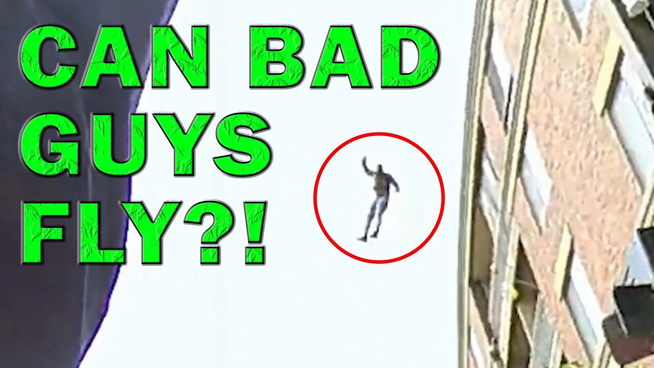 Fleeing Bad Guy Tries To Fly Away From Officers On Video! LEO Round Table S08E188