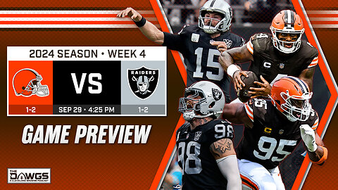Browns at Raiders: Game Preview | Cleveland Browns Podcast 2024