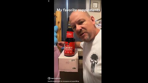 Favorite fitness supplements