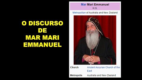 O DISCURSO DE MAR MARI EMMANUEL