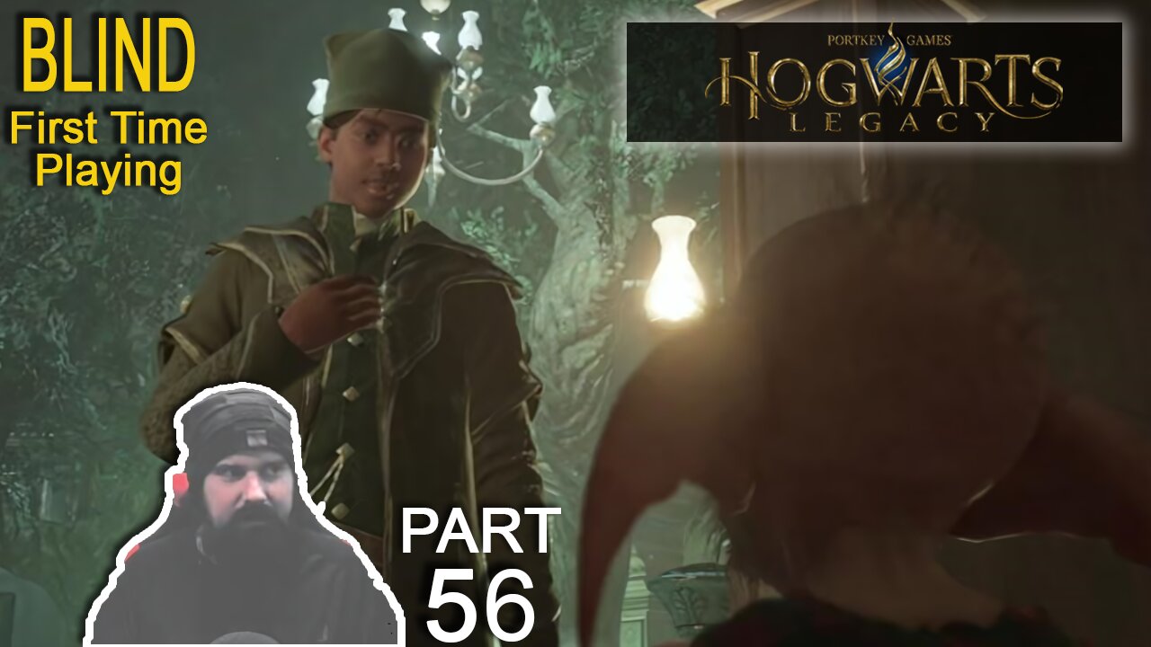 Moon Me | Blind Playing Hogwarts Legacy Part 56 Slytherin