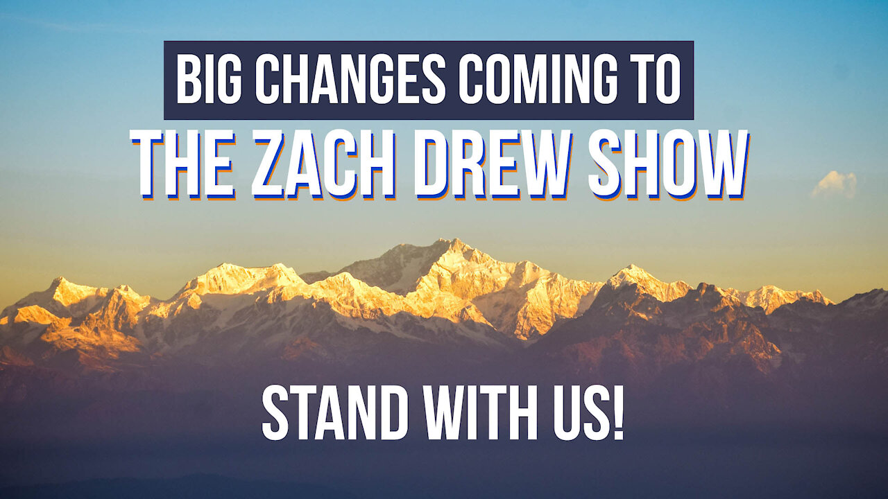 Big Changes Coming to the Zach Drew Show - Stand With Us