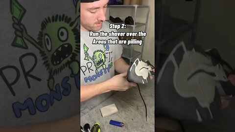 How to remove fabric pilling from the heel of shoes 👟